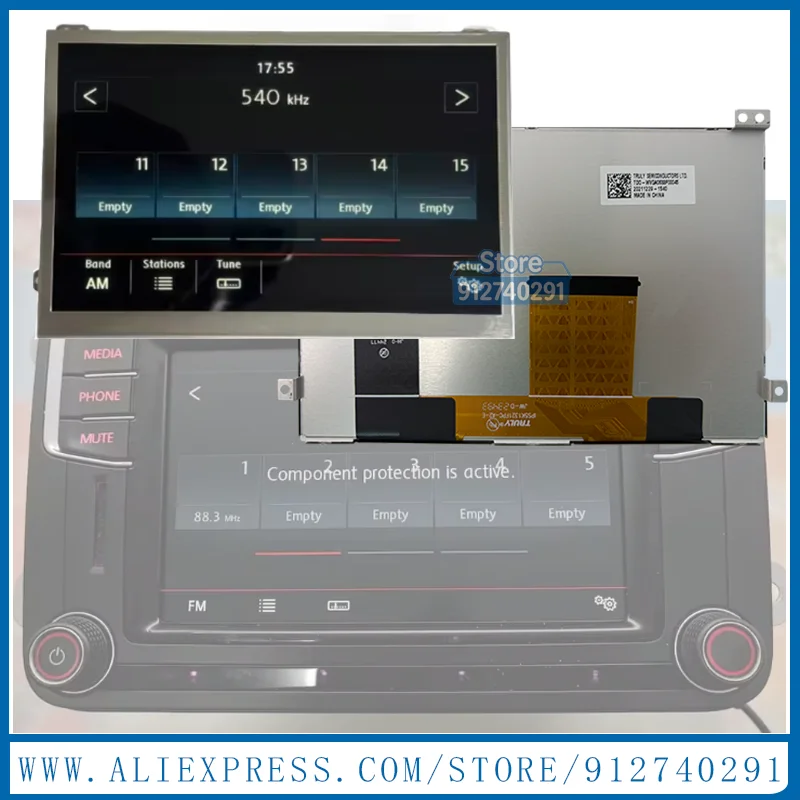 schermo-lcd-tdo-wvga0633f00039-tdo-0633f40686-tdo-wvga0633f00045-per-vwmib-2-std2-200-680-682-std2-zr-radio-navigazione