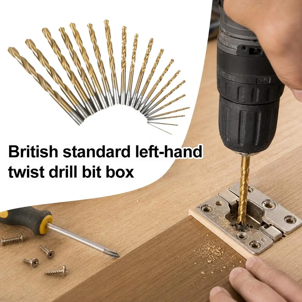 Twist Drill Bits Set Titanium Coated Drill Bit 3-8mm Serrated Grooving Spiral Jagged Saw Drill Bit Composite Drill Bits