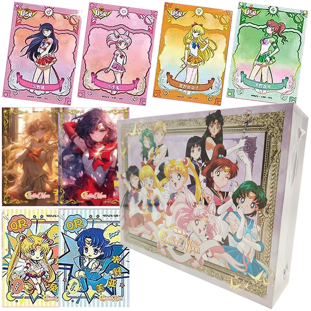 

Коллекционная карта Сейлор Мун, популярная аниме-красивая девушка, кино Макото, Aino Minako, высококачественная карта с персонажами, поощрительный детский подарок