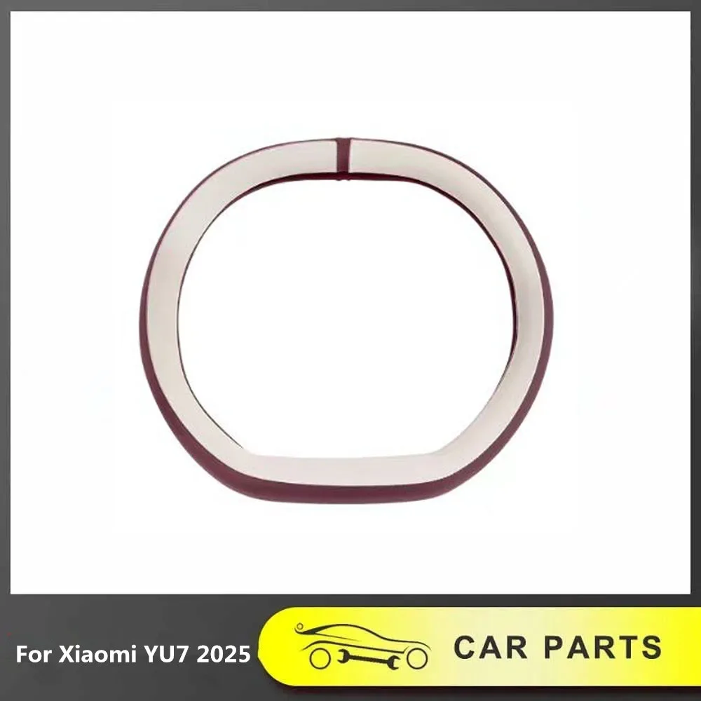 

Чехол на руль автомобиля, четырехсезонный универсальный ультратонкий дышащий чехол на руль, аксессуары для интерьера для Xiaomi YU7 2025