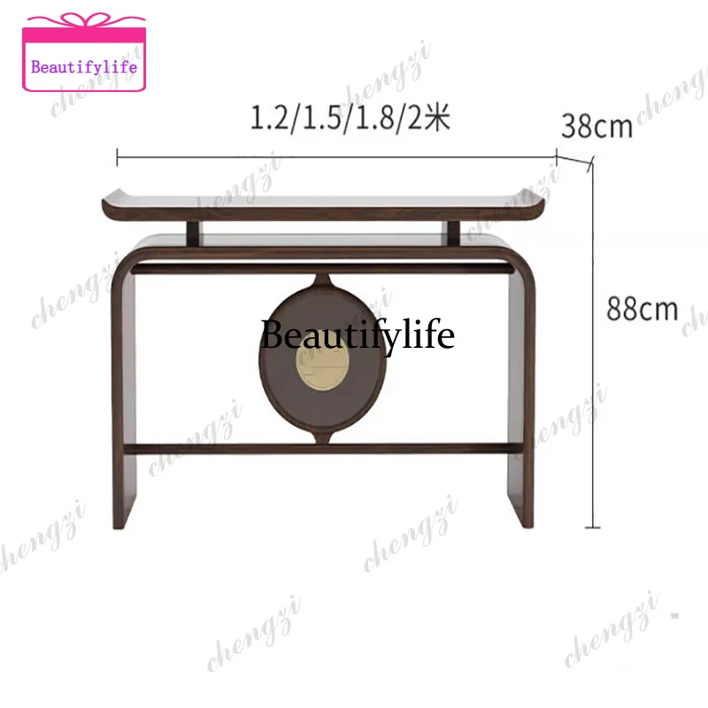 

Stylish Console Table Modern Simple Chic Luxury Elegant Nordic Hall Tavolo Consolle Allungabile Living Room Furniture