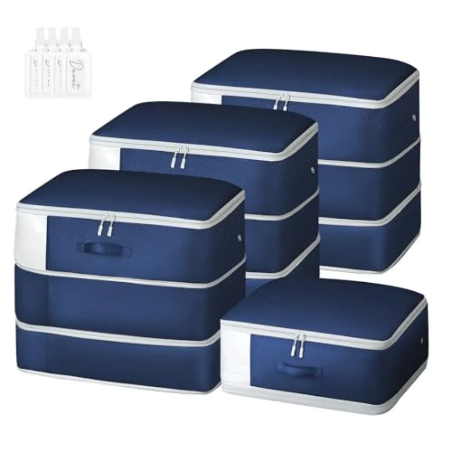 

Мешок для хранения одеял - Вместительные мешки для хранения одеял, 3-слойные, ультракомпактные, с функцией самосжатия, моющиеся, экономящие место