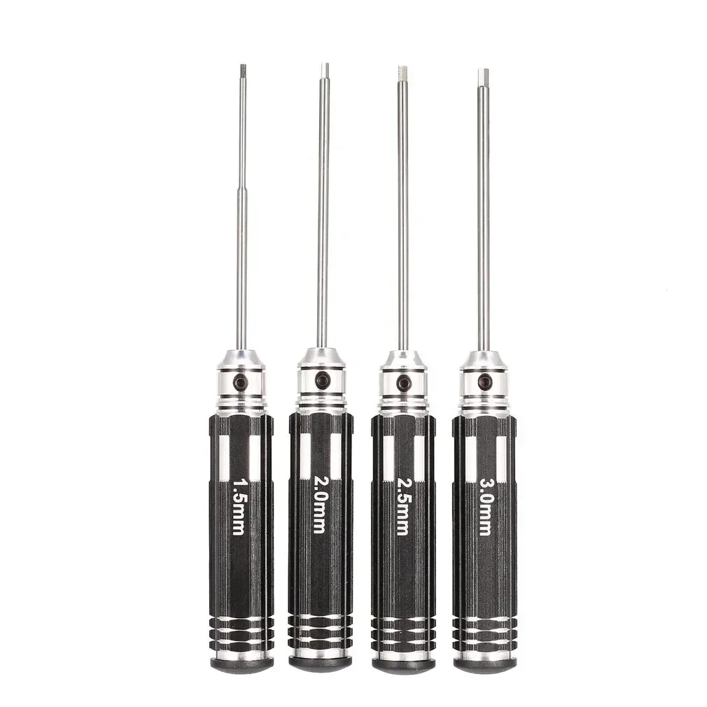 NEEBRC 4PCS 7PCS Hex Screwdrivers 4IN1 6IN1 8IN1 Screw Driver 1.5 2.0 2.5 3.0mm Tool Kit for RC Plane FPV Drone Car Boat Robot