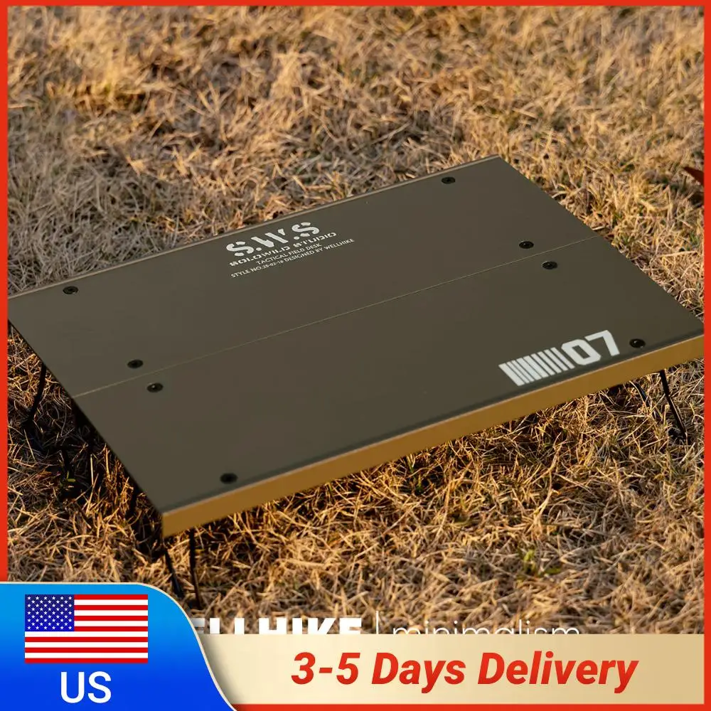 

Складной стол для кемпинга, портативный, сверхлегкий, из алюминиевого сплава, для альпинизма и рыбалки