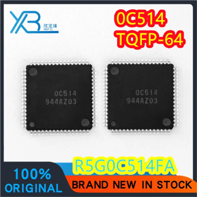 

(1/20 pieces) R5G0C514FA 0C514 QFP64 microcontroller chip MCU original high performance low power consumption fast delivery