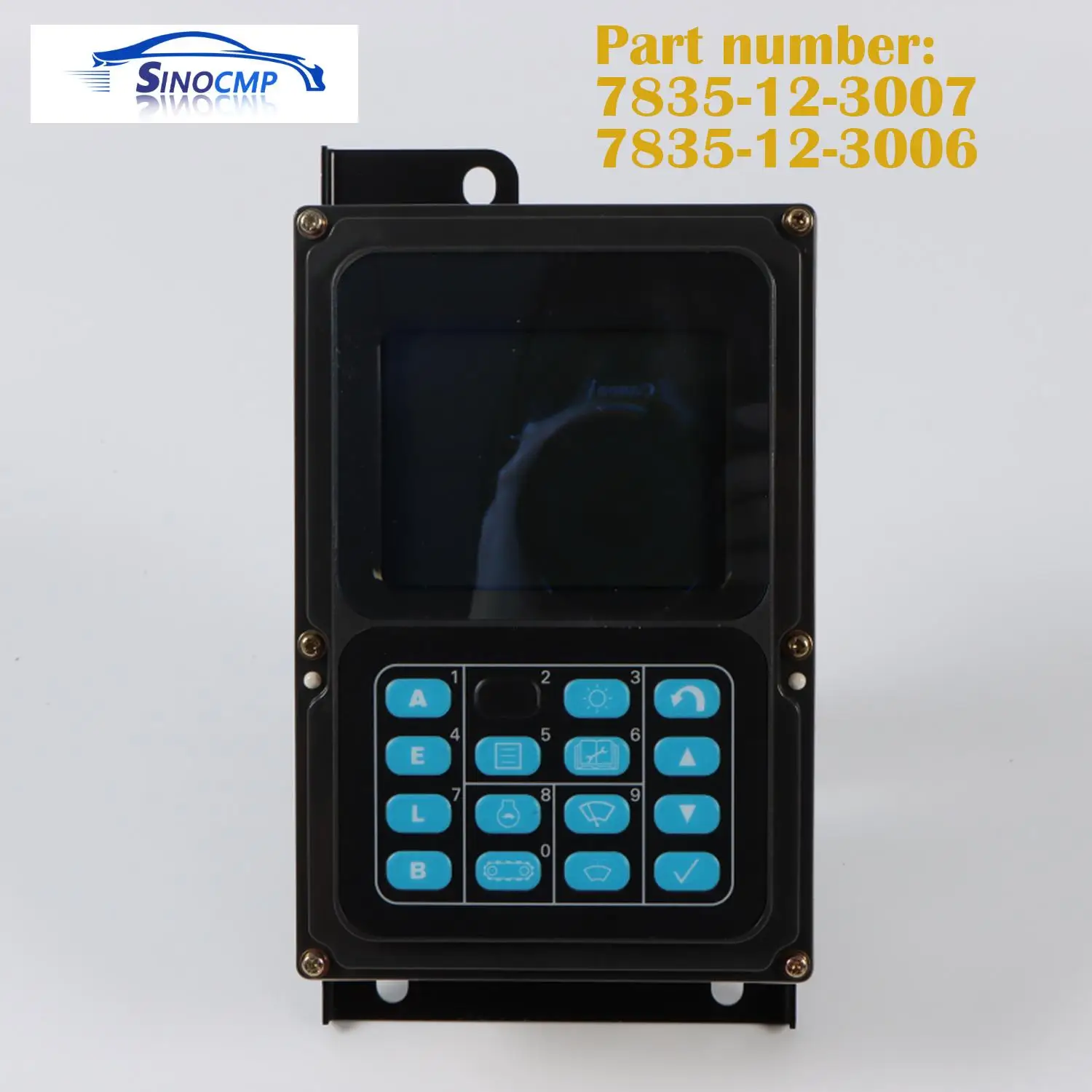 Monitor Panel 7835-12-3007 7835-12-3006 For Komatsu PC200-7 PC220-7 Excavator Parts