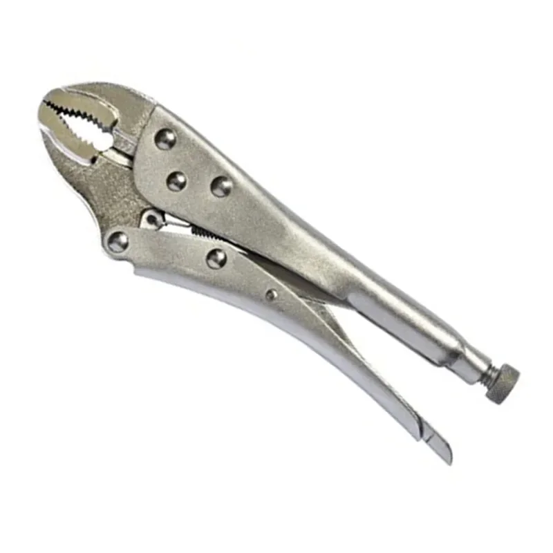 JUSTINLAU 10 Inch/L220cm Carbon Steel Welding Tool Adjustable Straight Jaw C Clamp Locking Mole Vice Grips Pliers