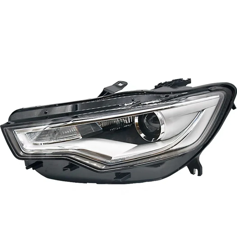 For Audi A6 C7 2012 2013 2014 2015 Headlight Headlamp Front Combination Lights Xenon 4GD941005A DRL Lamp Automotive Accessories