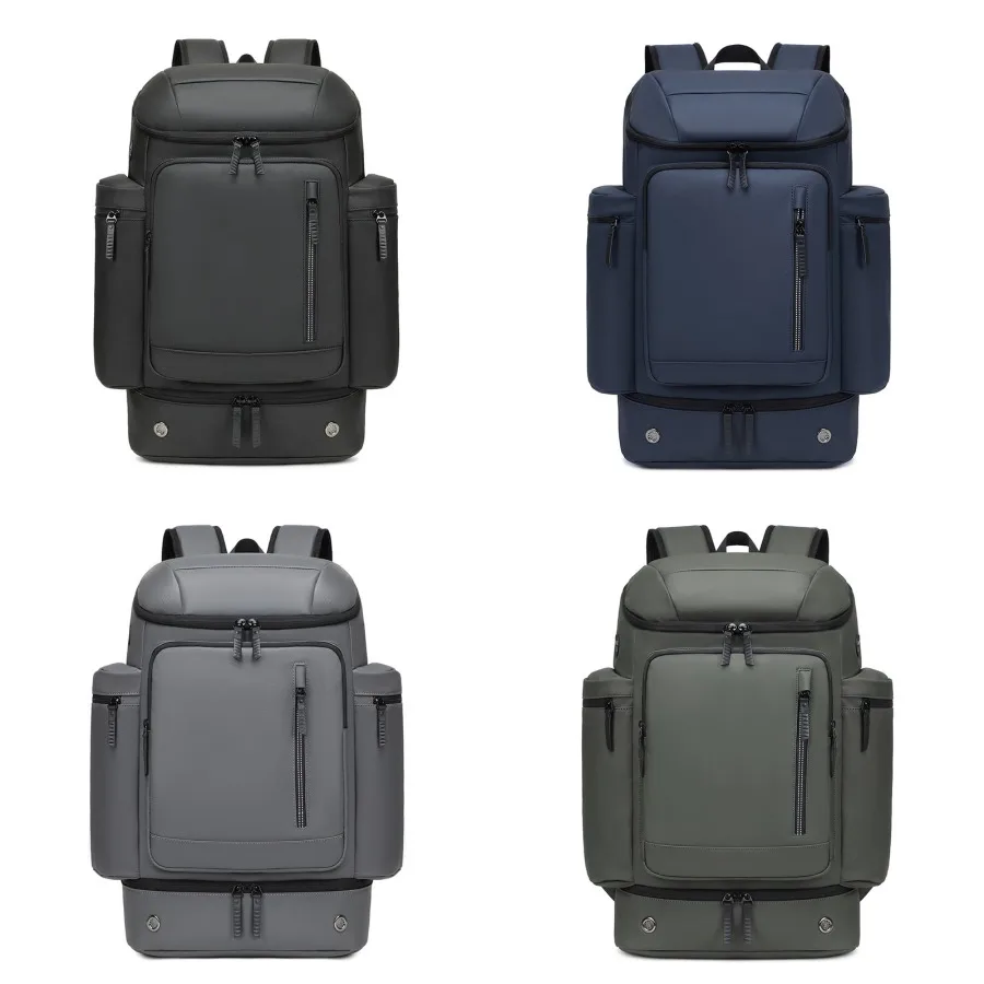 

【Новый стиль】Деловой рюкзак. Мужской многофункциональный рюкзак. Вместительный дорожный школьный рюкзак. Отделение для сухих и влажных вещей. Отделение для ноутбука.