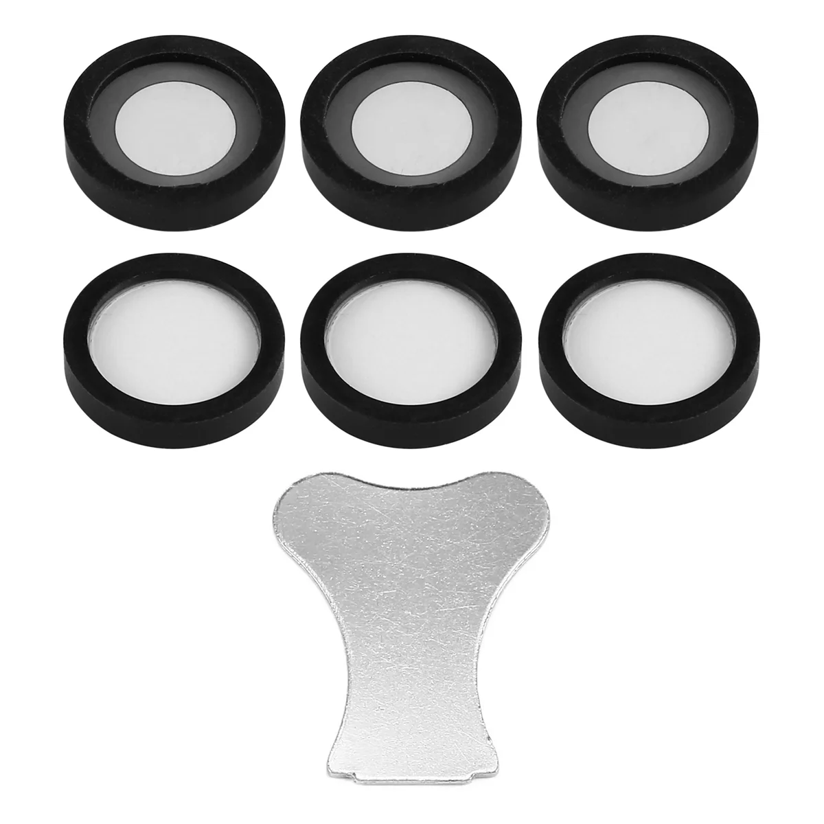 Kit d'entretien pour brumisateur, disque en céramique, clé à disque en céramique, kits de pièces de rechange pour machine à brouillard, 7 pièces