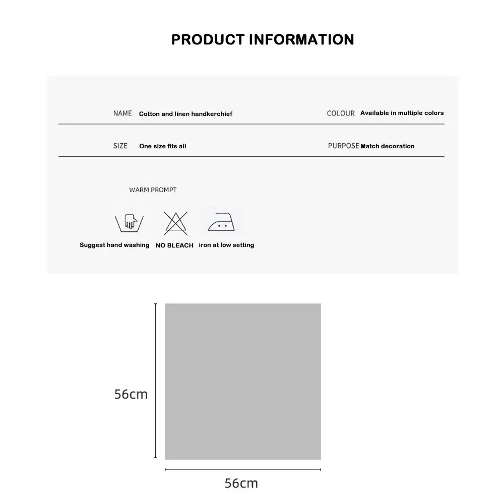 الرجعية 70*70 سنتيمتر وشاح الشعر القطن الكتان أنماط متعددة العصابات الشعر الشمس حماية مربع الحجاب النساء #3