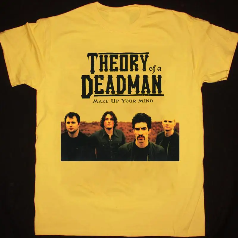 Théorie d'un Deadman Äì faites votre esprit t-shirt jaune toutes tailles AR288
