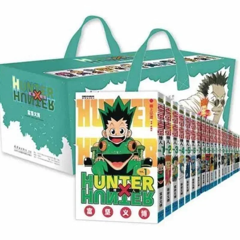 

33-книги Hunter X Hunter Yoshihiro Togashi Фэнтези Манга Комикс Все наборы японских классических детских комиксов с героями мультфильмов Китайский