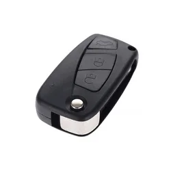 Black 3 Buttons SIP22 Car Remote Key Case Cover Key Shell for Fiat Ducato Idea Punto Panda Stilo Bravo Grande Accessories