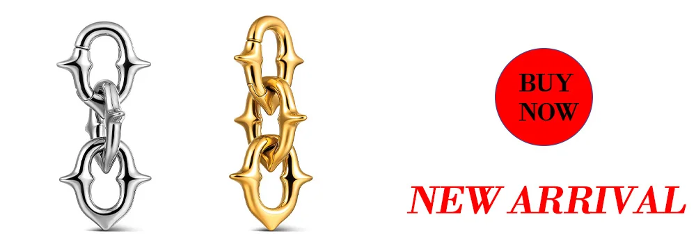 Casvort 2 Stück 316L Edelstahl Coole Ketten-Ohrgewichte Hänger Expander Piercing Damen Herren Körperschmuck 6mm 2G Punk – Detail 1