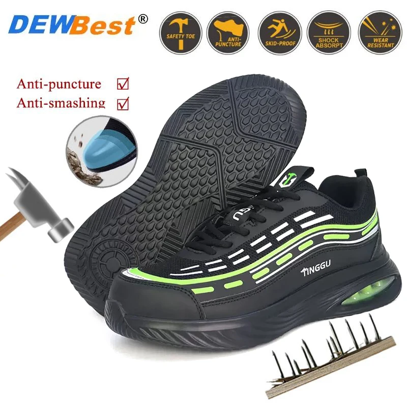 Insulated 10KV Electrician's Work Shoes, Anti-impact, Anti-puncture, Breathable Safety Shoes, Men's Style, Wholesale