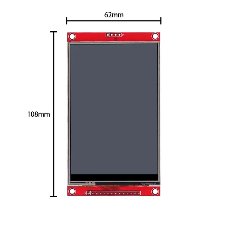 4.0 inch LCD 480*320 MCU SPI Serial TFT LCD Module Display Screen with Touch Panel Build-in Driver ST7796S/ILI9486