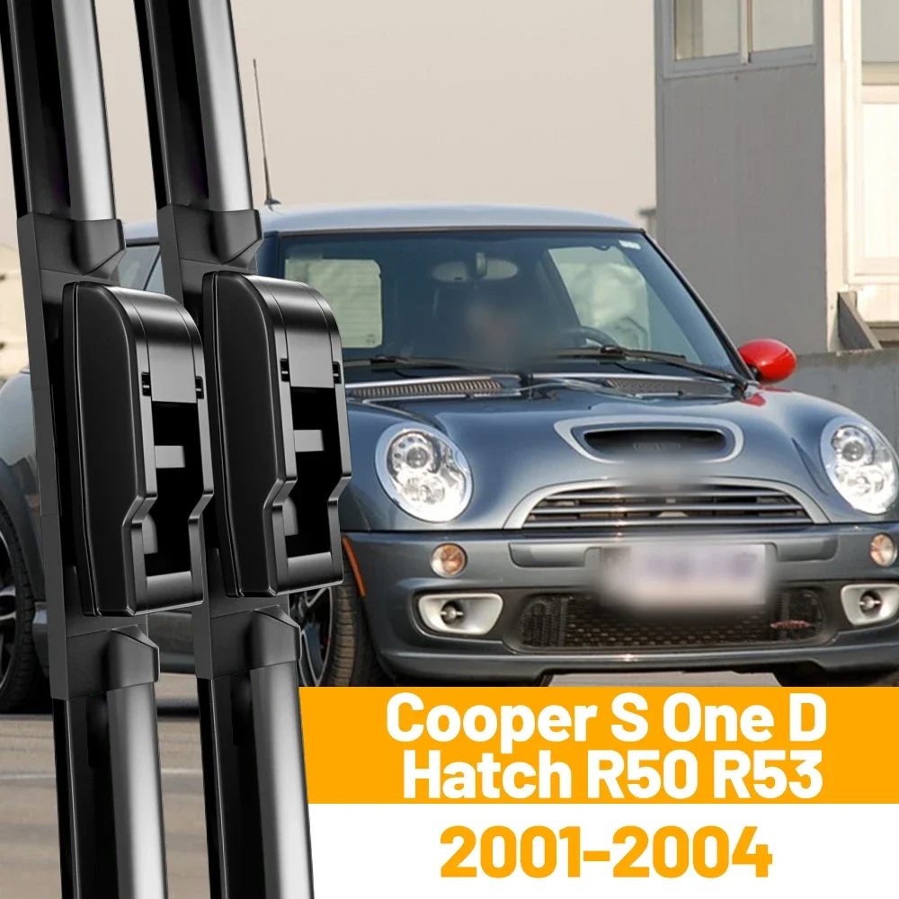 

Wiper Front Wiper Blades For Mini Cooper S One D Hatch R50 R53 2001 - 2004 2002 2003 Windshield Windscreen Window 19"18"
