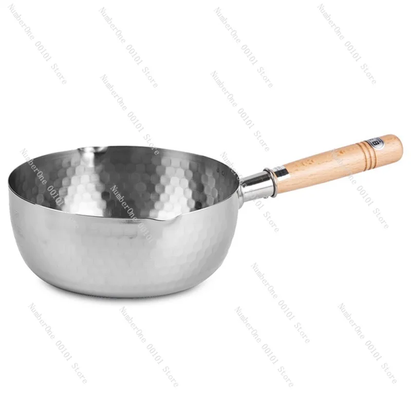 Multi-Purpose Cooking Pot,Non-Stick Snow Flat Pot for Soup,Milk,Noodles,and Baby Food,Household Instant Pot