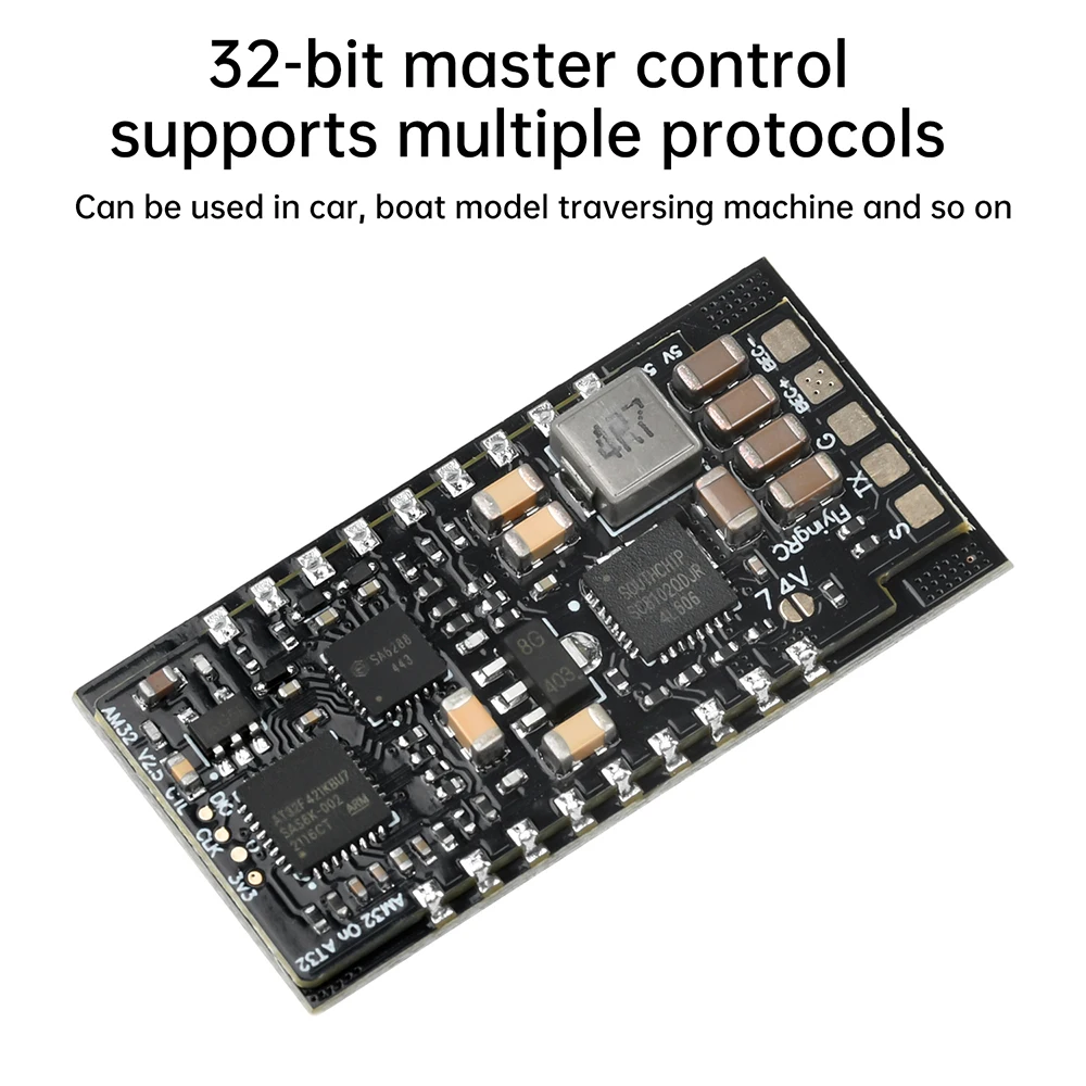 3-6S AM32 ESC V2.5 75A Brushless Electric Control Model BEC32 Bit Unmanned Aerial Vehicle RC FPV Model Aircraft Master Control - Image 6
