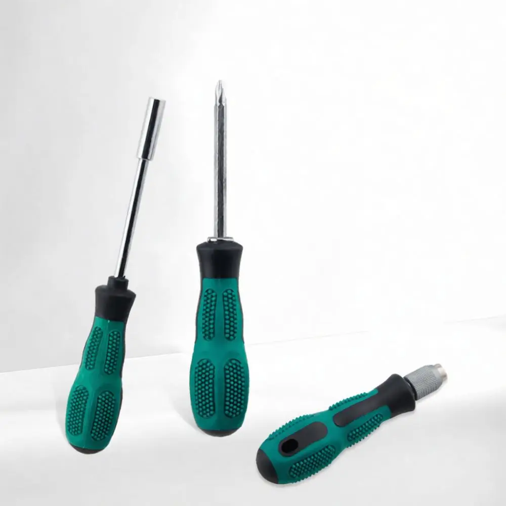 Manual Magnetic Screwdriver Handle Tool 1 4 Inch Hex Socket Bit Holder Adapter Replacement For Power Tool Accessories DIY