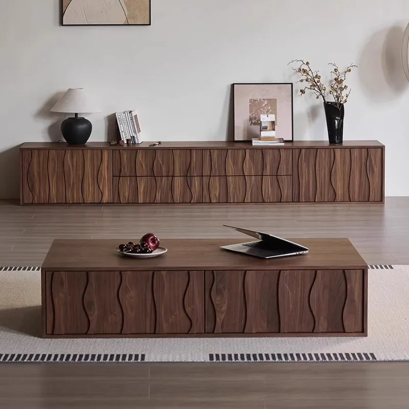 

Hiding Drawers Tv Cabinet Modren Simple Brown Luxury Apartments Tv Cabinet Living Room Storage Fernseher Tisch Furniture Home