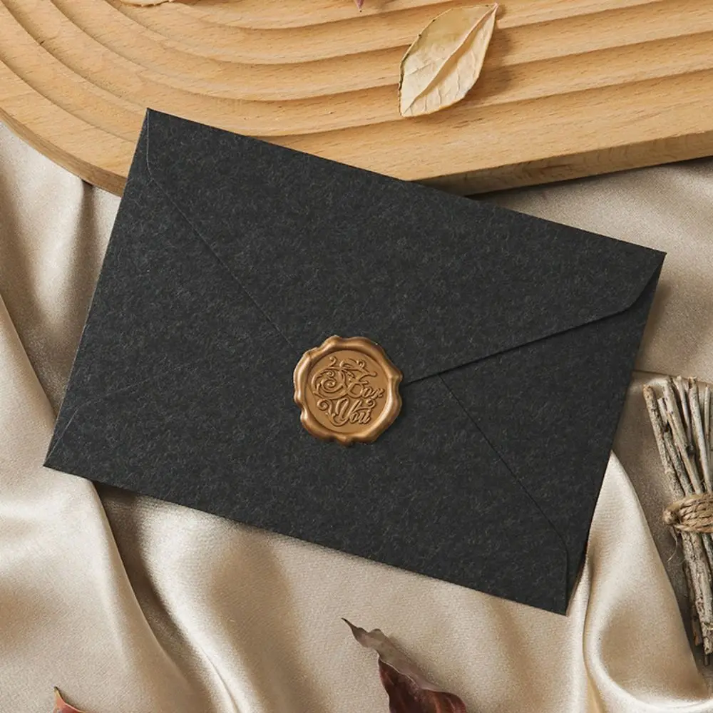 10pcs Vintage Envelopes Set Invitation Card Sheepskin Envelope Decoration Letter Paper Set Nostalgia Art Romantic