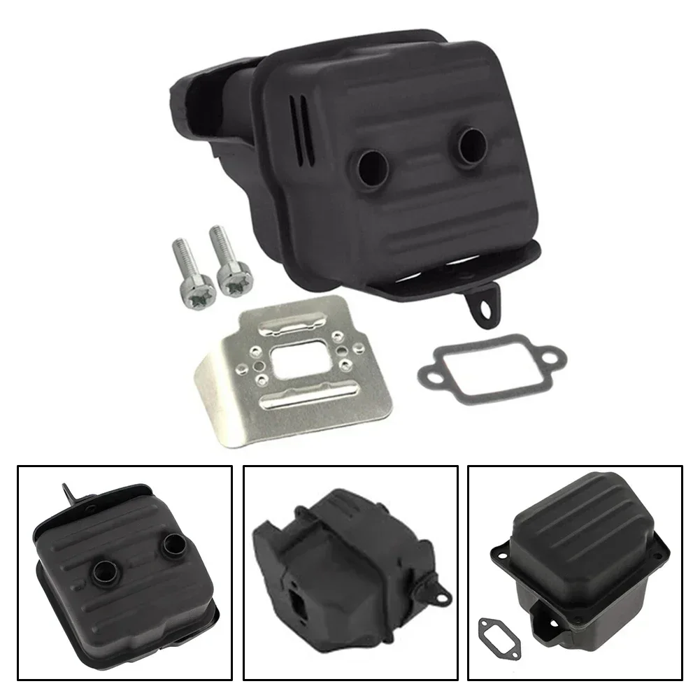 Chainsaw Exhaust Muffler Kit For Stihl MS341 MS361 MS361C, OEM 1135 140 0650 Replacement Garden Tool Parts