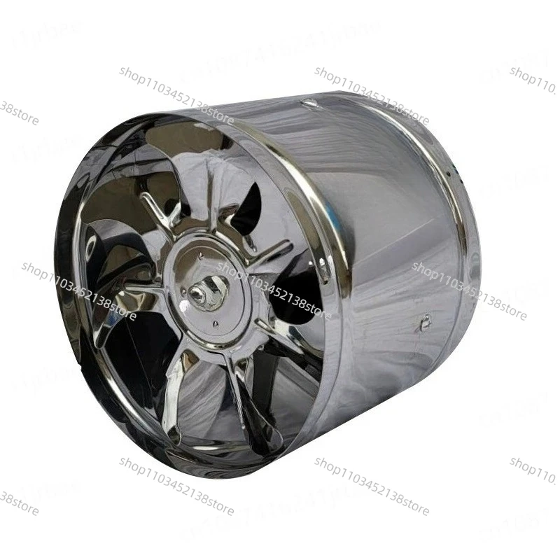 6/8Inch Pipe Kitchen Toilet Exhaust Fan Louver Exhaust Fan Air Ventilation Ceiling Booster Blower Window Wall Extractor