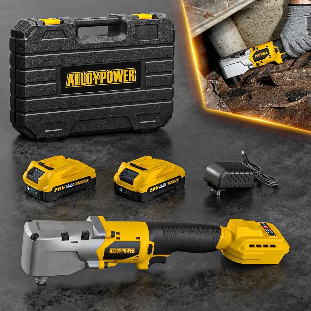 20V Brushless Right Angle Wrench, 1/2