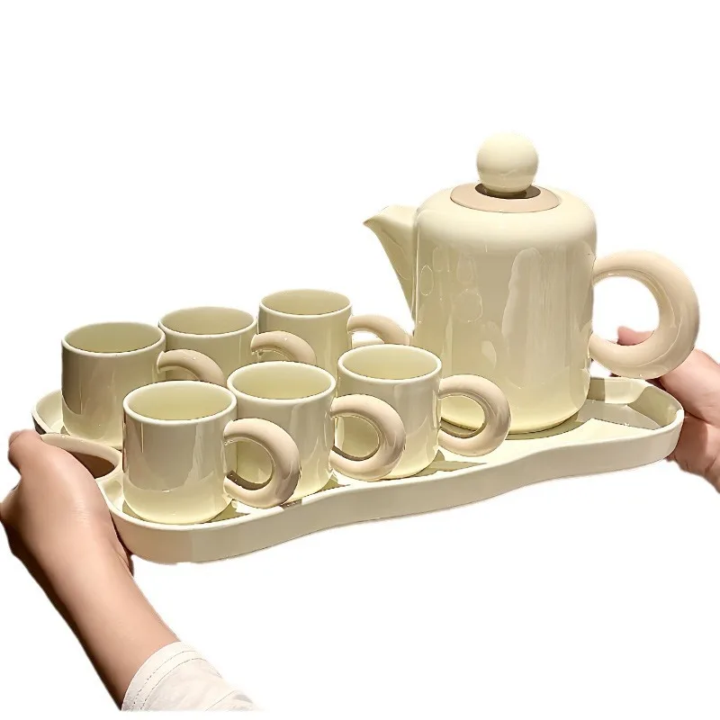 

High-value cup set, drinking cup, tea set, gift box, household living room water set
