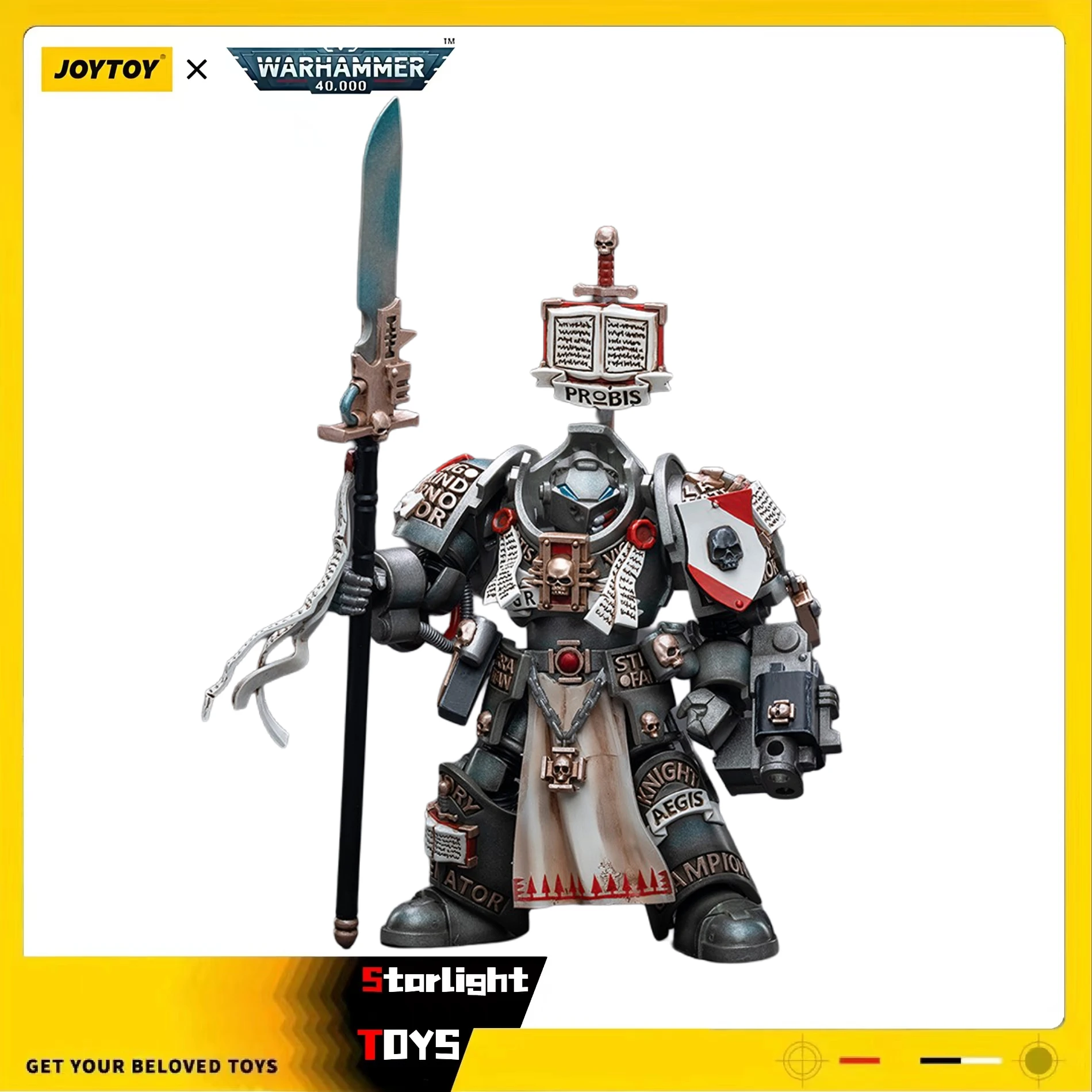 

JOYTOY 1/18 Action Figure Warhammer 40K Grey Knights Terminator Jaric Thule Model Toy Gifts