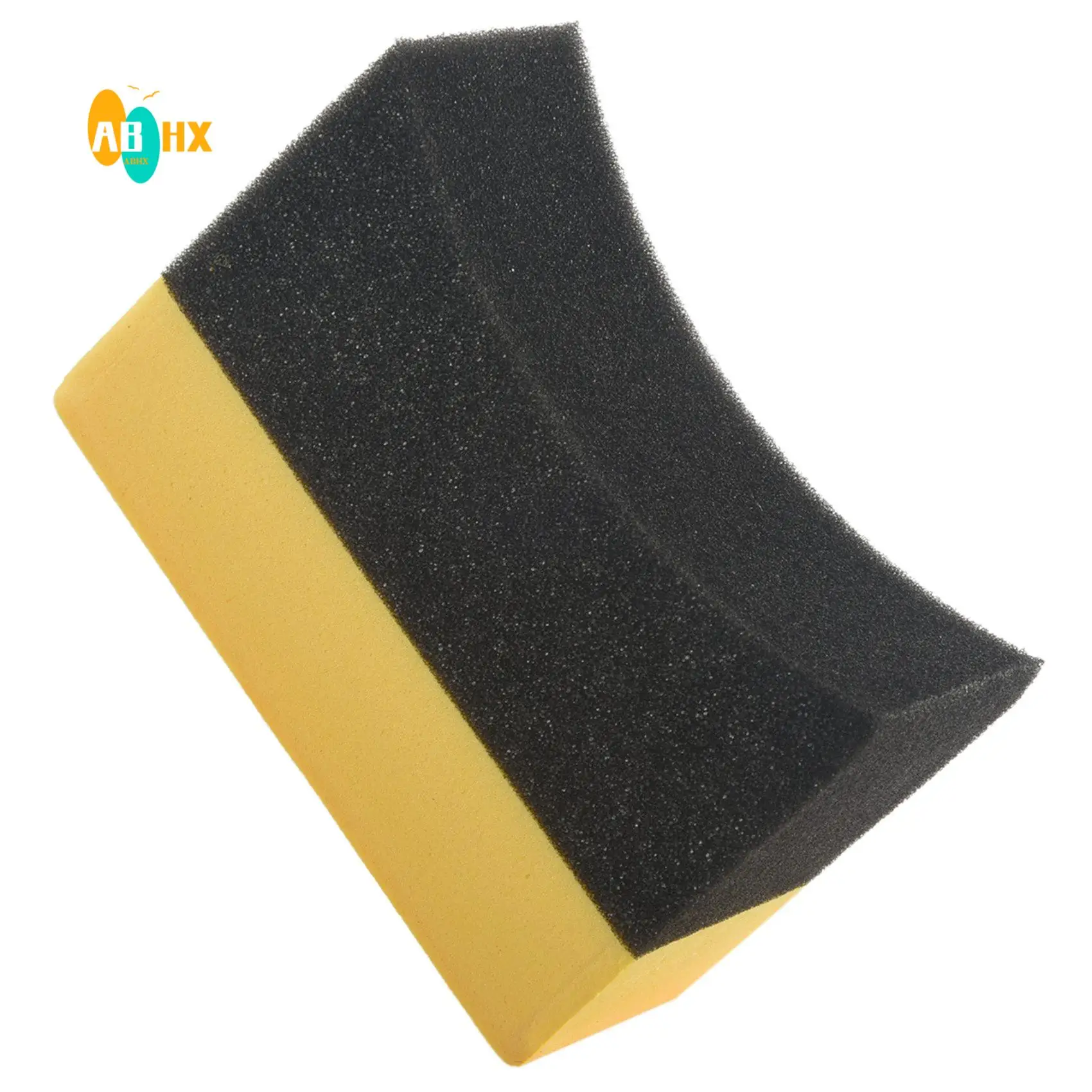 

ABHX-18 упаковок, подушечки для аппликаторов для шин, аппликатор для блеска шин, подушечка для заправки, полировальная губка для автомобильного стекла, окрашенная сталь