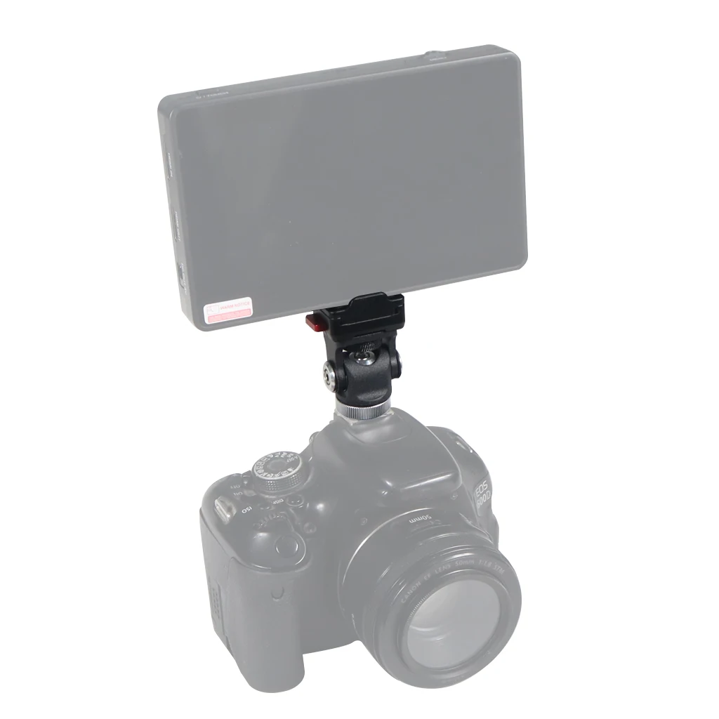 Einstellbarer Schnellverschluss-Kugelkopf Kalt schuh halterung Monitor halterung Blitz halterung Blitzschuh adapter DSLR-Kameras Käfigs tabilisator – Detail 30