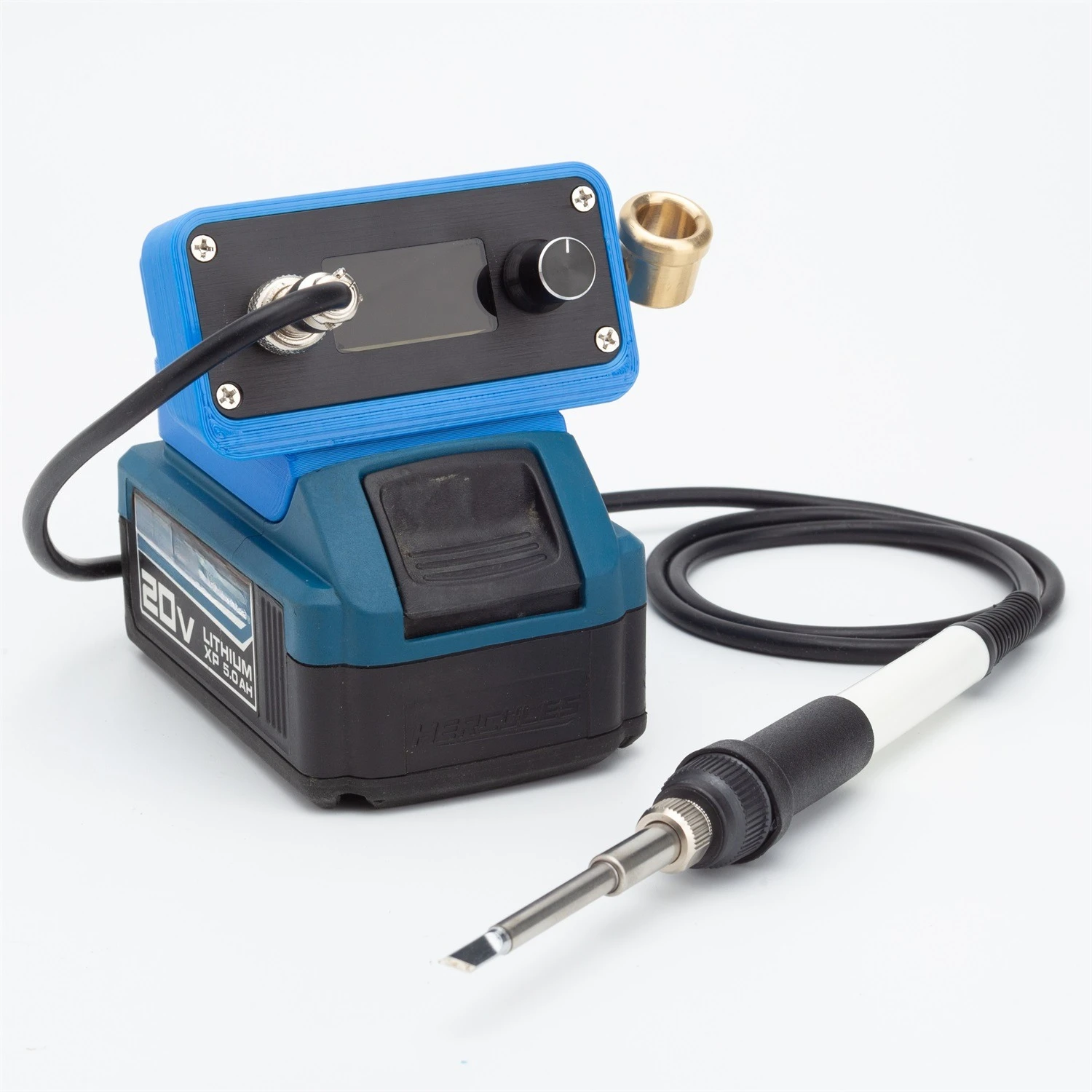 

Быстрый нагрев OLED T12 Беспроводная паяльная станция для Hercules 18 В, литиевая батарея, электрический сварочный утюг, припой «сделай сам»