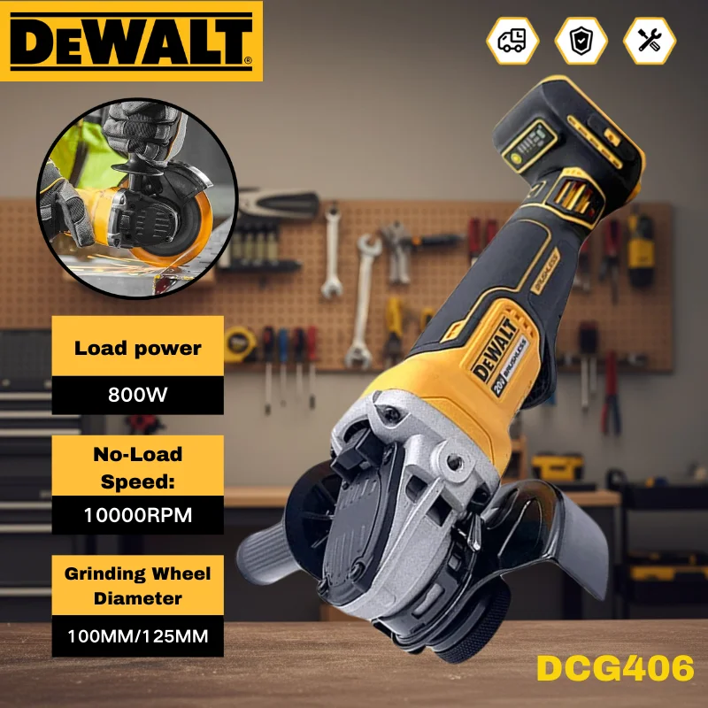 Dewalt DCG406 125MM… - image