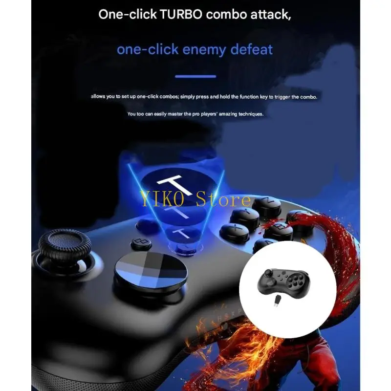 K32C Multi Platform Wireless Gamepad With Adjustable Motor Hall Effect Joysticks Gamepad For Gaming Device