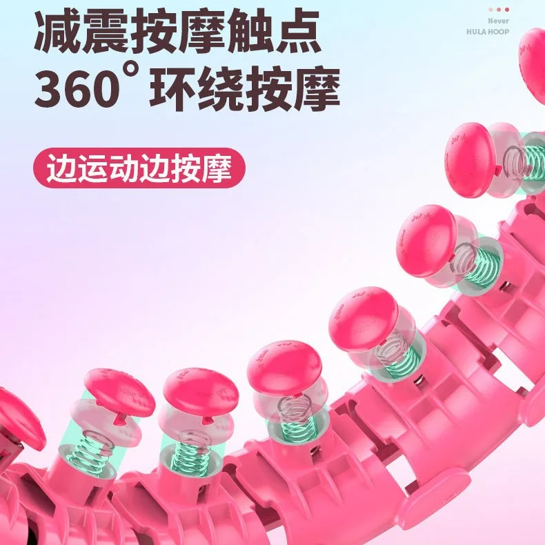 مناسبة لـ Gordon يمكن تخصيص أطواق حولا الذكية للنساء لتقليل البطن والبطن والخصر والقطع الأثرية لتقليل الدهون للنساء