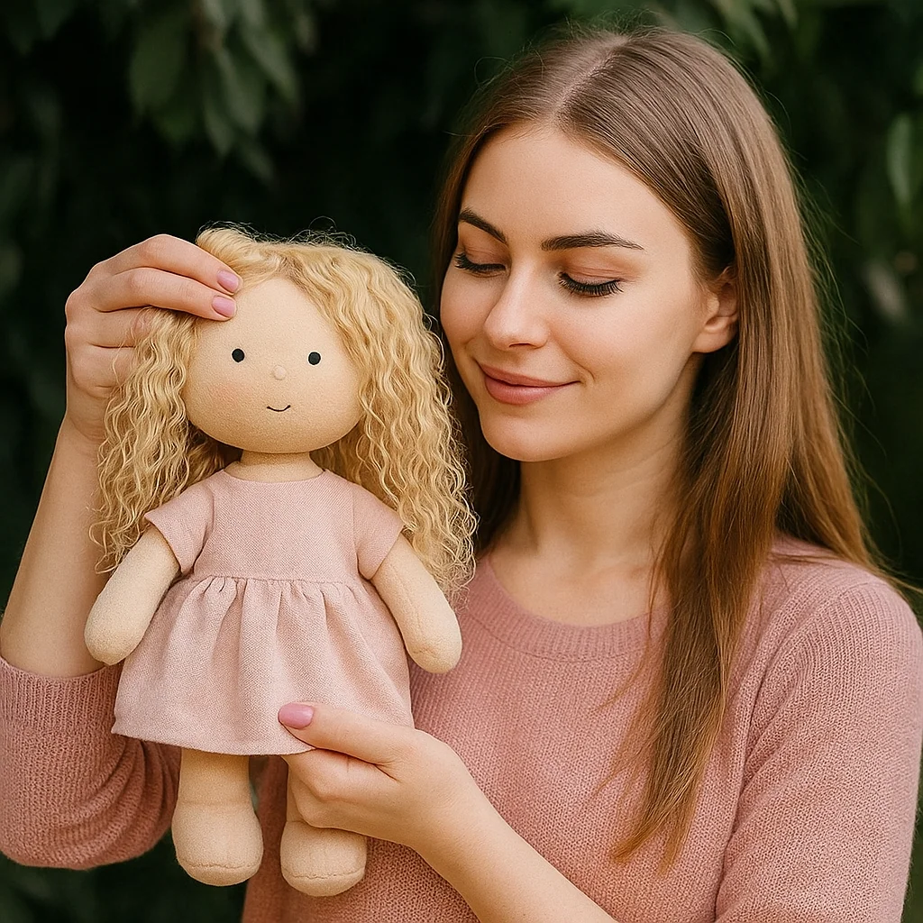 Extensões de lã de pele de carneiro cabelo mongólia pele de cordeiro linha durável extensões de cabelo encaracolado peruca diy para boneca vestir-se sd blyth perucas