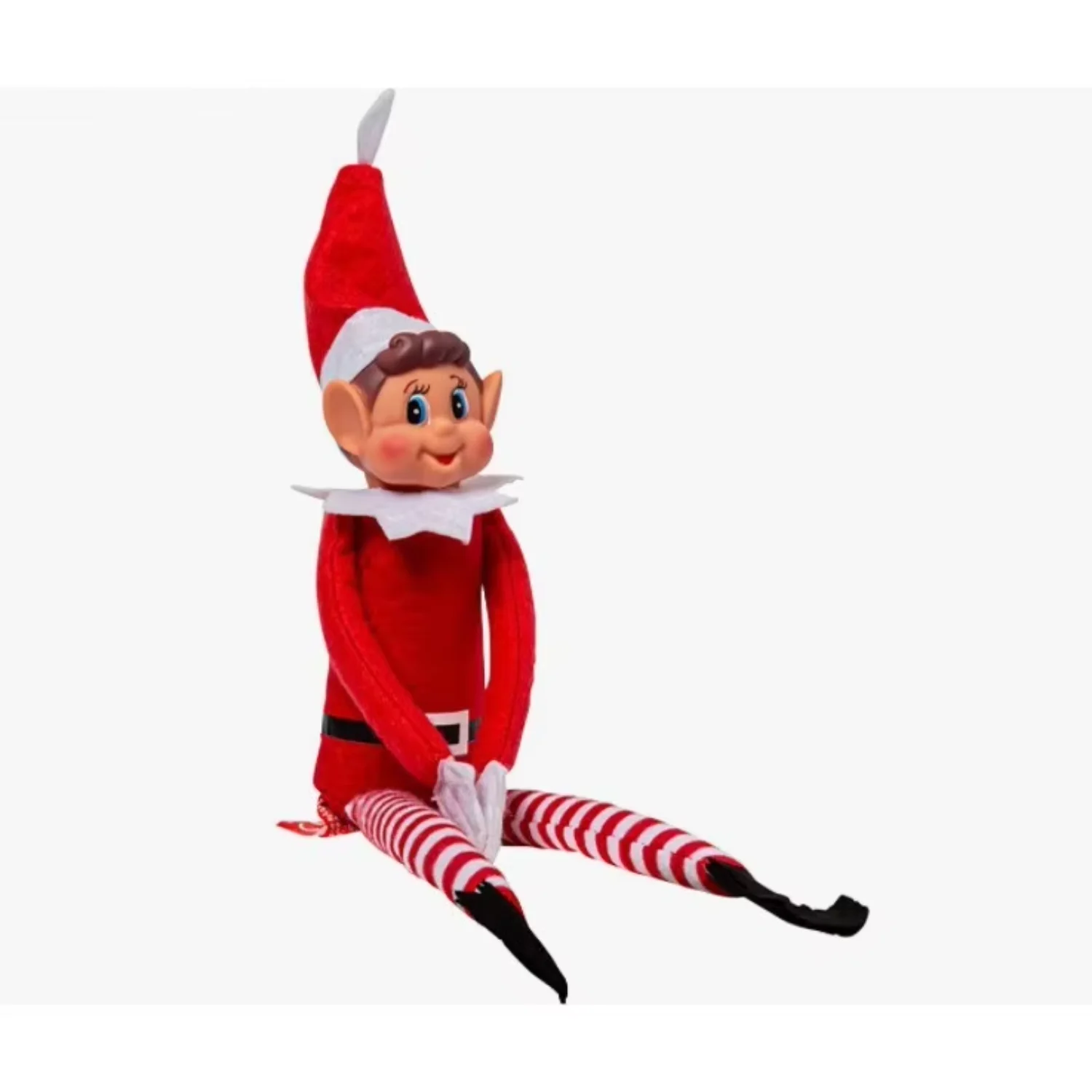 

New Design Kid Toy Selling Hand-made Christmas Elf Doll Figurine Christmas Bendable Elf Doll Accessory Plush Elf Toys Doll