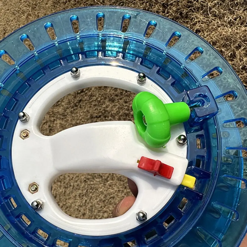 Creative with String Kite Reel 18/20/22/26cm Come with Lock Winder Fire Wheel Handle Tool Twisted String Line String Flying