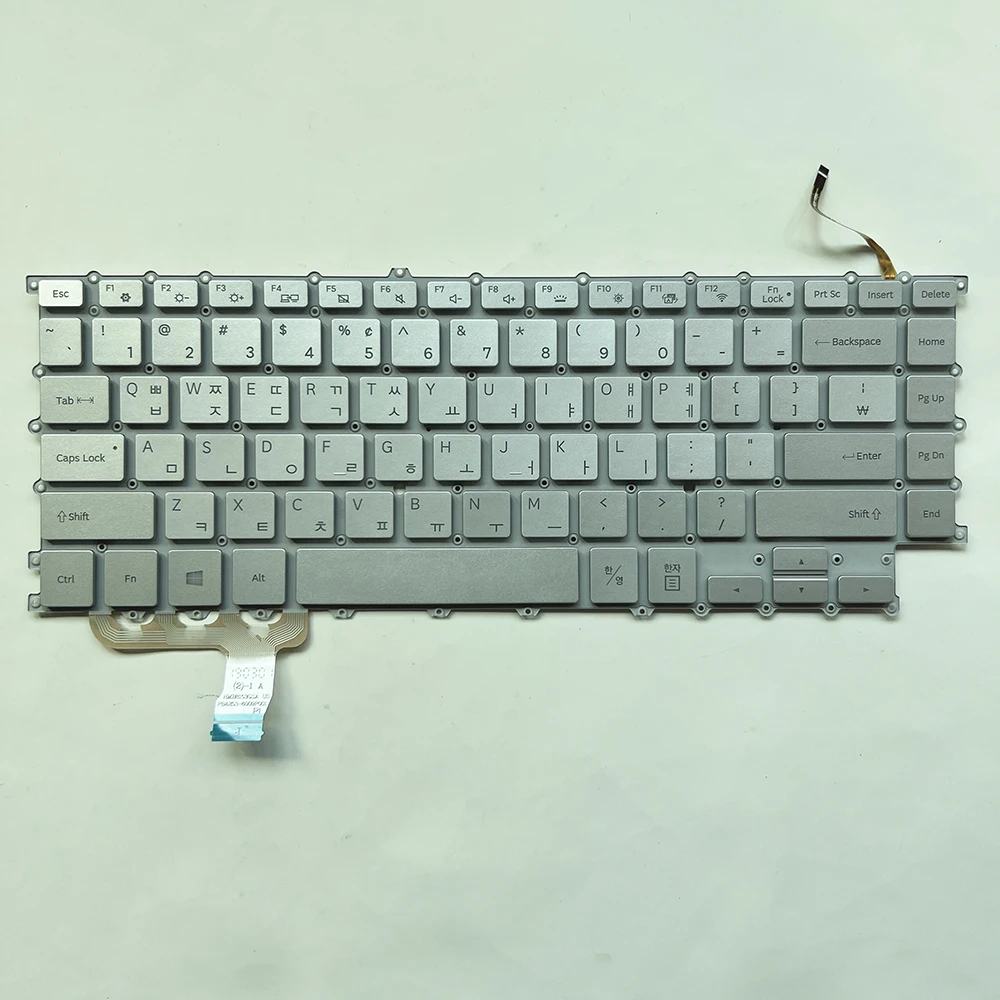 Imagem -03 - Teclado Coreano para Notebook Samsung Np900x5t Nt900x5t-k3 Np900x5n 900x5n 900x5t Np901x5 Np900x5u Nt950xbe Retroiluminado Ba9801702a10