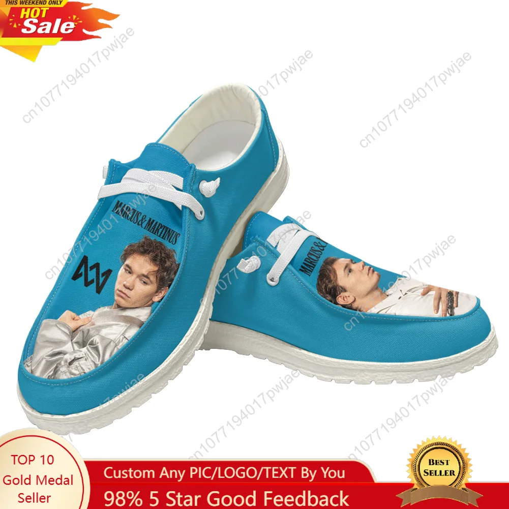 

Marcus And Martinus Casual Shoes Men Woman Rap Dance Singer Flat Shoe Breathable Outdoor Lightweight Footwear Couple Shoe