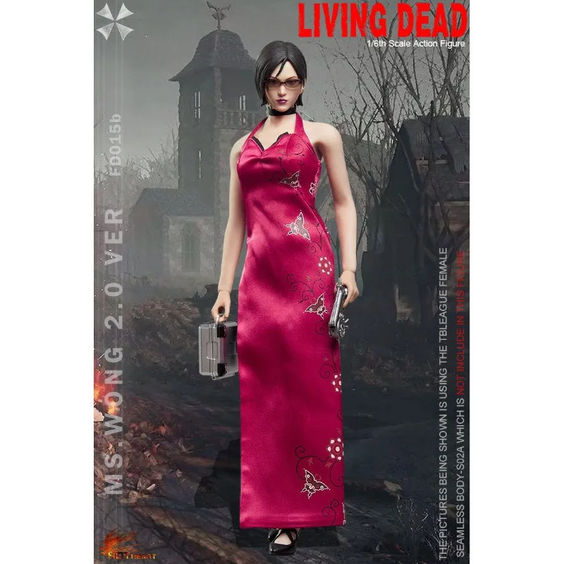 En Stock corazón caliente 1/6 Zombie Killer espía femenina Sra. Wong 2,0 FD015 coleccionable 12 pulgadas conjunto completo de figuras de acción modelo Juguetes