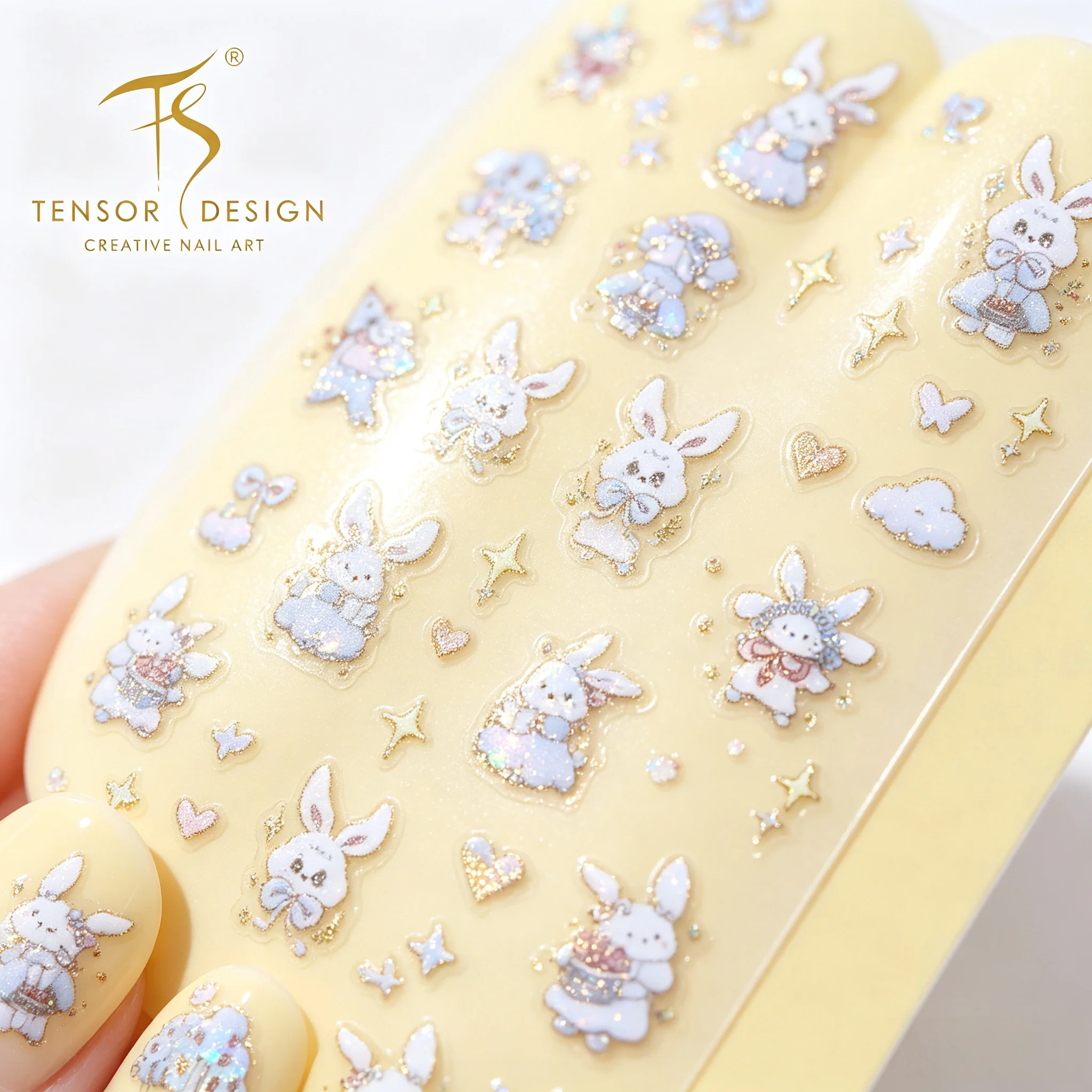 Наклейки для ногтей TENSOR NAI – обзор и цена Nail Art Elegan