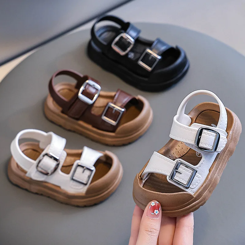 

Children's Summer Sandals Non-slip Anti-Collision Baotou Beach Shoes Boys and Girls Fashionable Hundred Children's Shoes
