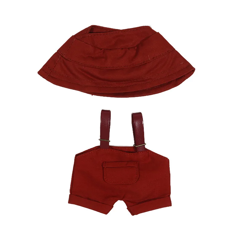 Suitable for the first and second generation labubu baby clothes, fisherman hats, overalls and other clothes