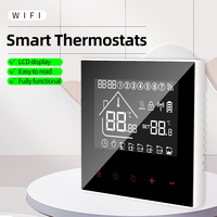 S4/M4A 16A Wifi Smart Floor Heating Thermostat LCD Display Controller Intelligent Digital Humidity Controller Heating AC100-240V