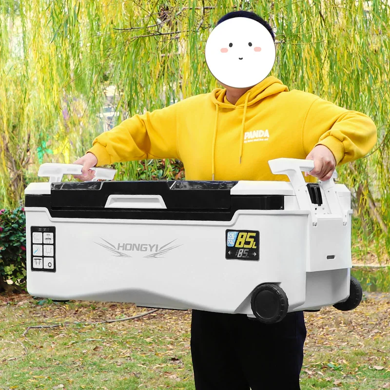 

Легкий рыболовный холодильник 2026, изолированная коробка для приманок большой емкости, многофункциональный футляр для хранения снастей и снастей для морской воды