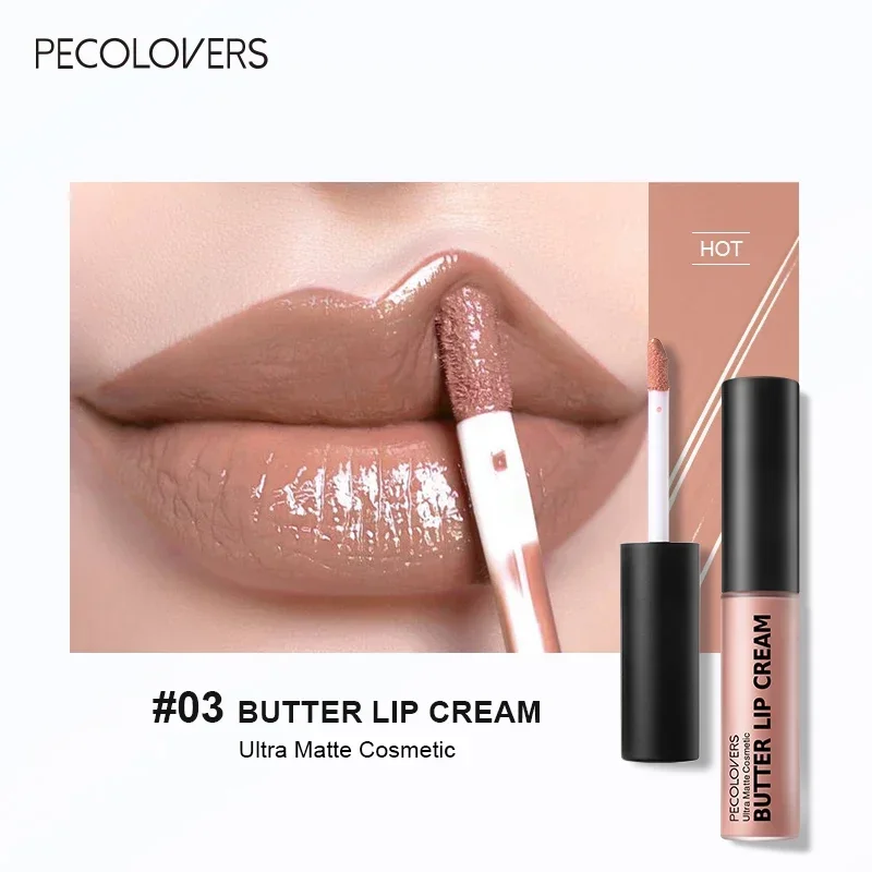 Nude Creamy Semi Lipgloss Waterproof Long Lasting Moist Lip Gloss Plumper Liquid Lipstick Lips Tattoo Makeup Lip Tint Lip Gloss